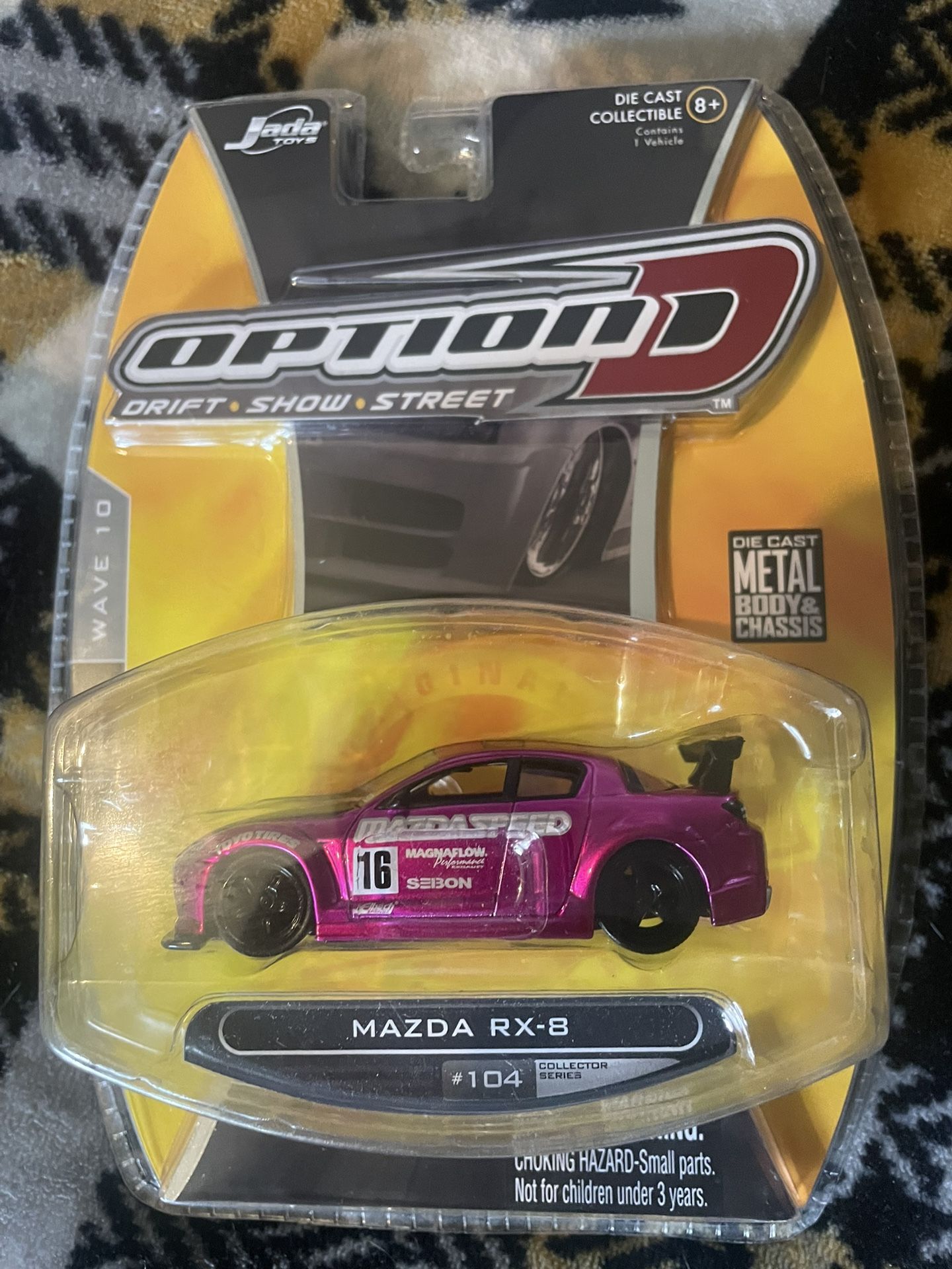 Jada Option D Import Racer Mazda Rx-8 Collector Series 1:64 Rare Purple
