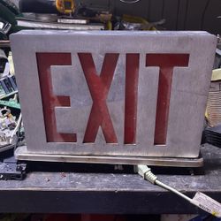 Exit Sign