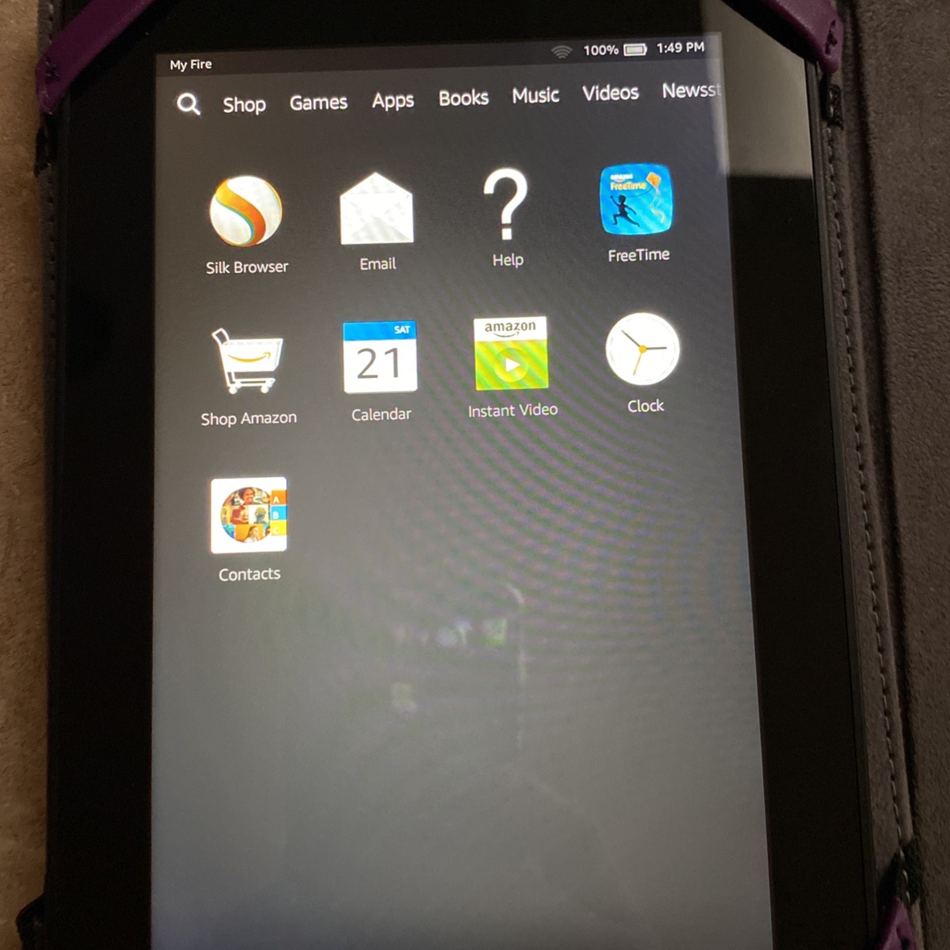 Kindle fire