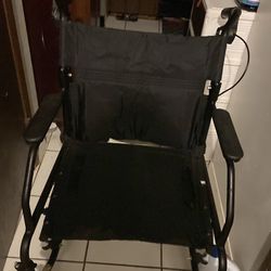 Transport wheel chair size seat 19. Pick up Side. Tacoma