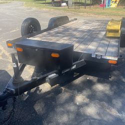Flat trailer