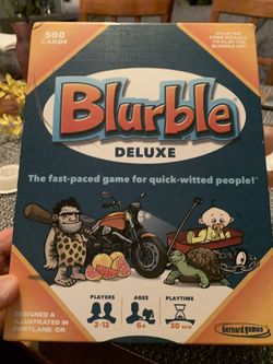 Blurble board game