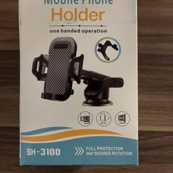 NEW Dashboard Phone Mount – Strong Suction (Car Mount) 