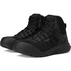 KEEN Utility Women's Vista Energy Mid Height Composite Toe ESD Industrial Work Sneakers 7.5 wide 