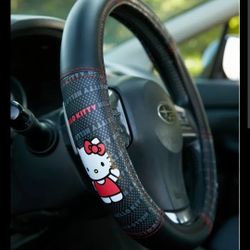 Hello Kitty Steering Wheel Cover