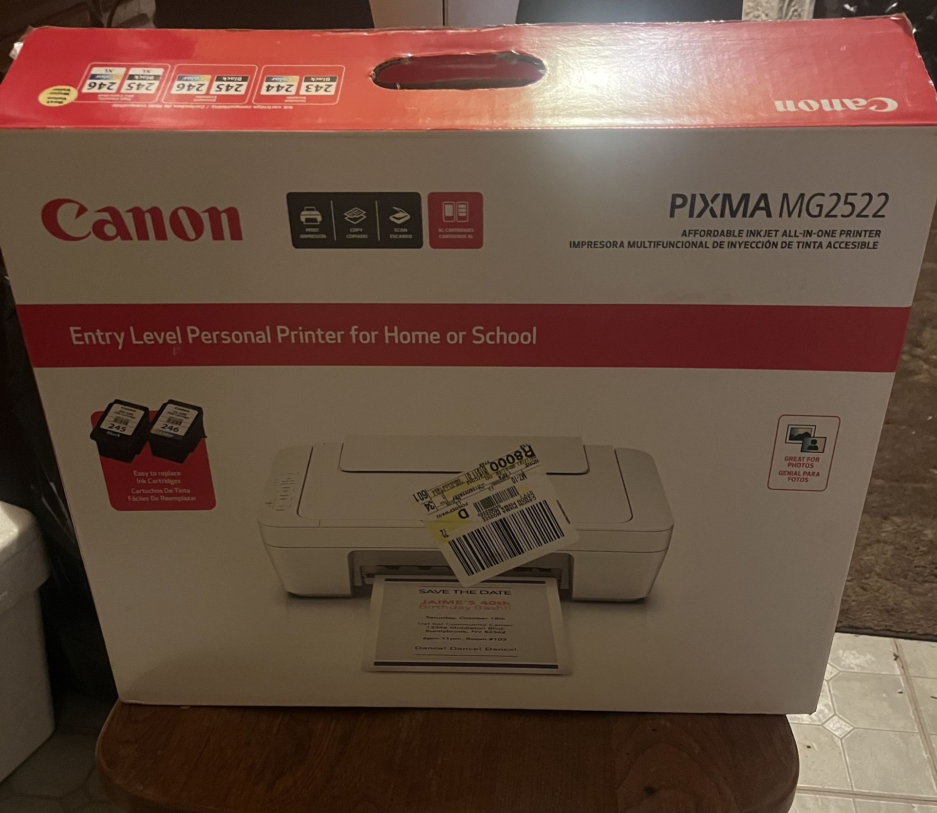Cannon Pixma MG2522 Printer