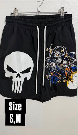 PUNISHER BLACK SHORTS NEW COLLECTION
