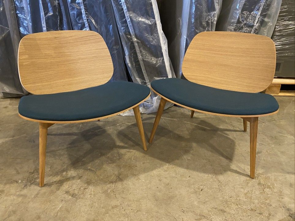HIGHTOWER Skandiform Papa Lounge Chair Set (2)