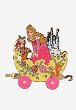 Disney Princess Train Car Blind Box Enamel Pin