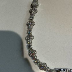 Real Silver Moissanite Vvs1 Bracelet