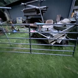 12’ Steel Tube Farm Gate