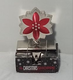 NEW Poinsettia Stocking Hanger 