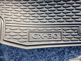 $60 OR BEST OFFER 2020-2026 MAZDA CX-30 OEM GENUINE ALL WEATHER RUBBER FLOOR MATS