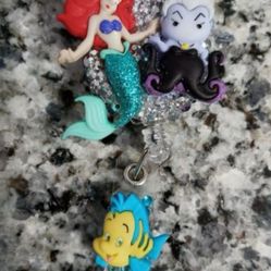 Little Mermaid Badge Holder Reel 