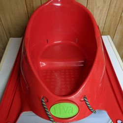 Red Riva Snow Sled ❄️ 🛷