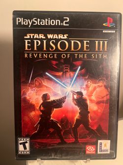 Star Wars Episode III Revenge of the Sith PS2 PlayStation 2 Complete CIB