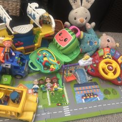 Free Bundle of Toys. 