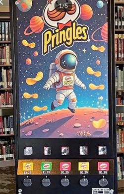 Pringles vending machine