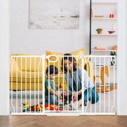 hemroro Extra Wide Baby Gate 57.5-62.2 Inch