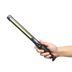 New USB Rechargeable COB LED Flashlight Magnetic