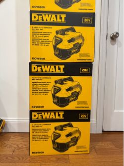 Dewalt 20 Volt 2 Gallon Wet Dry Vacuum