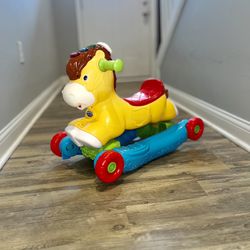 Rock Learning Pony Ride-on Toy