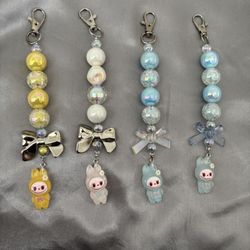 Labubu Key Chain/ Purse Charm Handmade $15 Each 