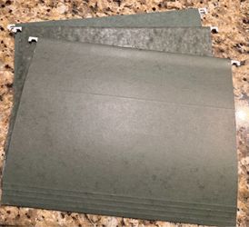 FREE: Hanging file folders