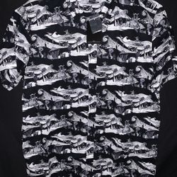 Box Lunch Nightmare Before Christmas Xl Button Woven Down Shirt