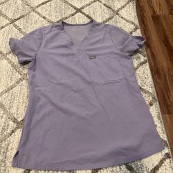 FIGS Lavender Scrub Set XS