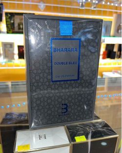 Bharara Double Bleu 3.4 Oz EDP Spray Cologne From Dubai Perfume for Men
