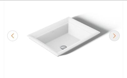 KOHLER
Artifacts 21 in. x 20.88 in. Drop-In Bathroom Sink in White Vitreous China