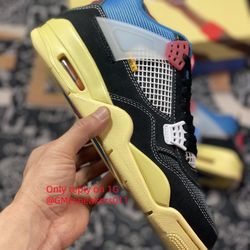 U.nion LA x Air Jordan 4 Retro 'Off Noir'