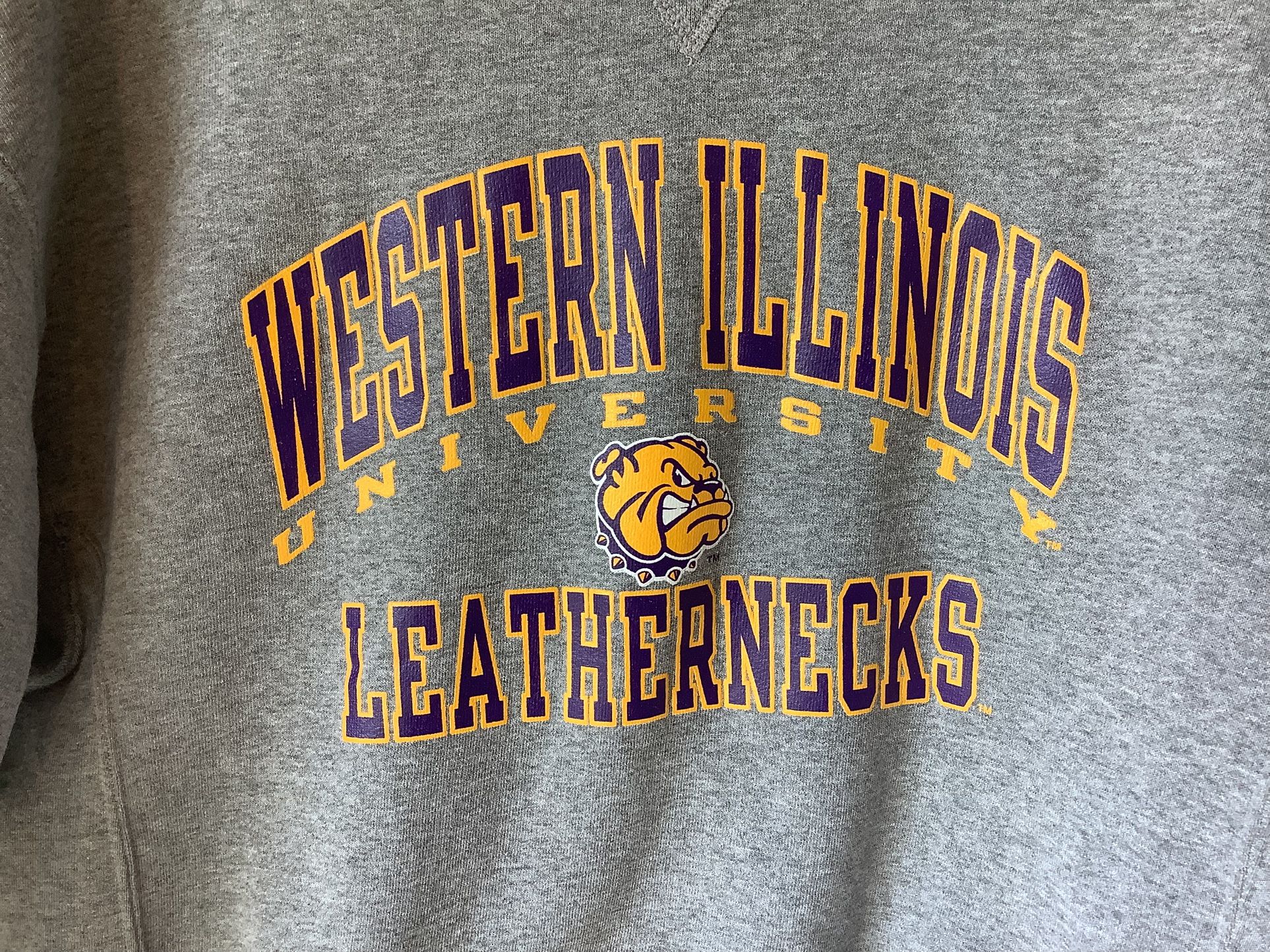 Western Illinois Leathernecks Sweatshirt Size Large