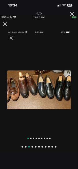 $25- each nice pair of men’s size 12 shoes