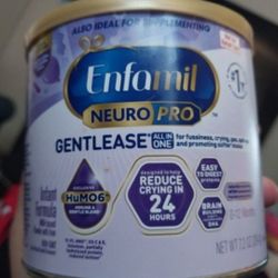 12 Enfamil Nuero Pro GENTLEASE 
7.2 Ounce Cans 160 Cash/Zelle All Brand New & Dont Expire Untill Late 2027
                     (DELIVERY IS AVAILABLE