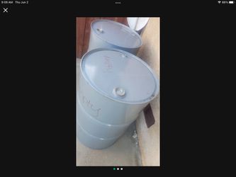 Barrel Steel 55 Gallon Closed Top