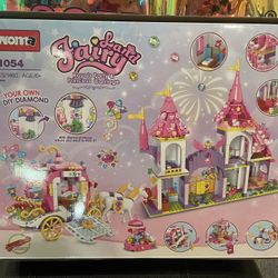 Christmas Gift-Girls Fairy Tale Castle Building Set – Brand New