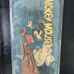 1947 "Mickey Mouse & The Haunted House" Comic - Cheerios Advertising *
