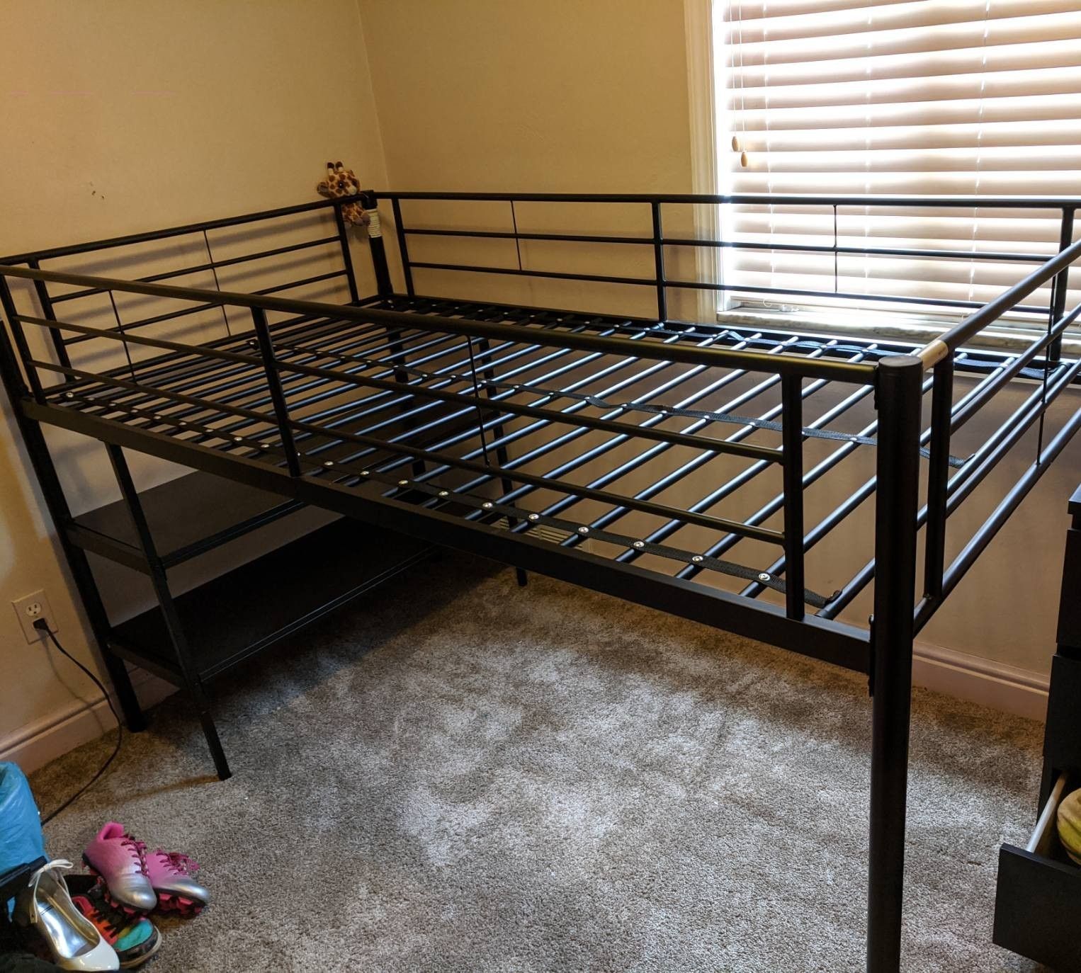 Twin size loft bed