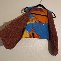 One Of A Kind Artsy Beach Theme Women’s Vest 