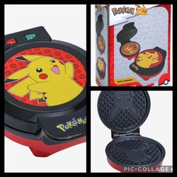 POKEMON PIKACHU WAFFLE MAKER