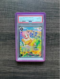 2024 ONE PIECE REBECCA #091 SPECIAL ALTERNATE ART PSA 10