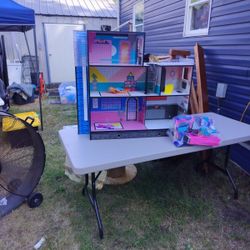 Lol Omg Surprise Wooden Doll House With Furniture Dollhouse Three Floors