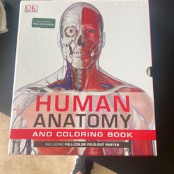 Human anatomy Study Coloring Book