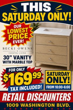 30” Vanity