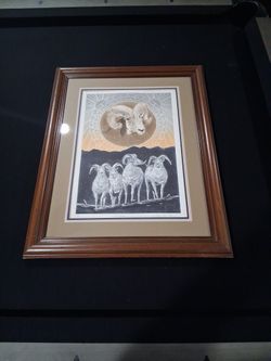Big Horn Ecthing By Phil Turner