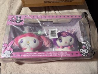 Sanrio My Melody & Kuromi Anniversary Plush Set