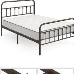 Cama Y Colchón Tamaño Full