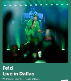 FEID VIP TICKETS & MESA